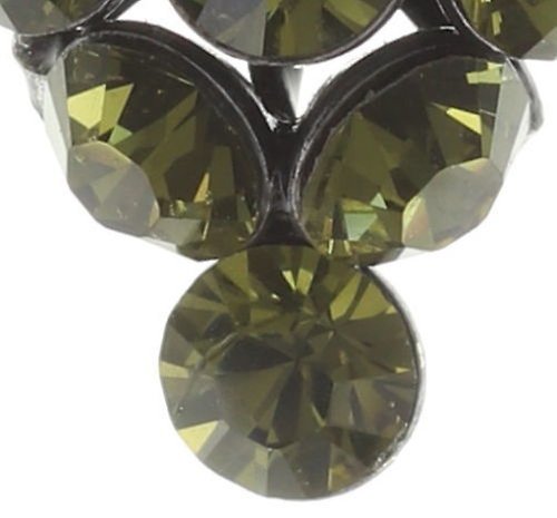 image pour Clou d'oreille Magic Fireball Vert Khaki Classic Size (21mm Ø)