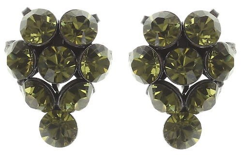 image pour Clou d'oreille Magic Fireball Vert Khaki Classic Size (21mm Ø)