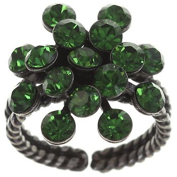 image pour Ring Magic Fireball green Fern Green Classic Size (21mm Ø)
