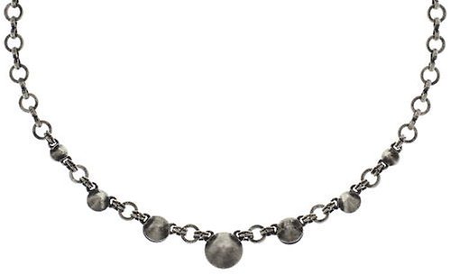 image pour Collier Rivoli Noir jet hematite 