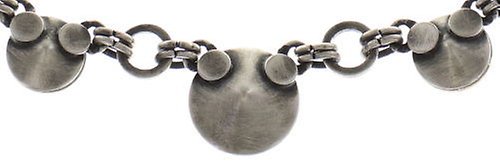 image for Necklace Rivoli Beige crystal golden shadow 