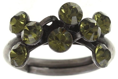 Bild für Ring Magic Fireball Grün Khaki Classic Size (21mm Ø)
