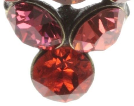 image for Earring Stud Magic Fireball Coralline / Orange  