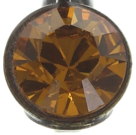 Bild für Ohrringe mit Brisur Black Jack Gelb Topaz SS 29