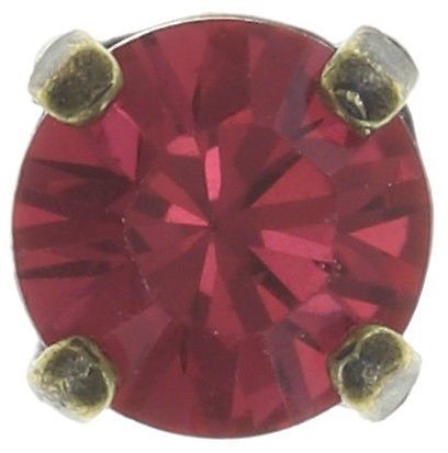 image pour Clou d'oreille Black Jack Rose indian pink SS 29