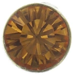 image for Earring Stud Black Jack Yellow topaz PP 32