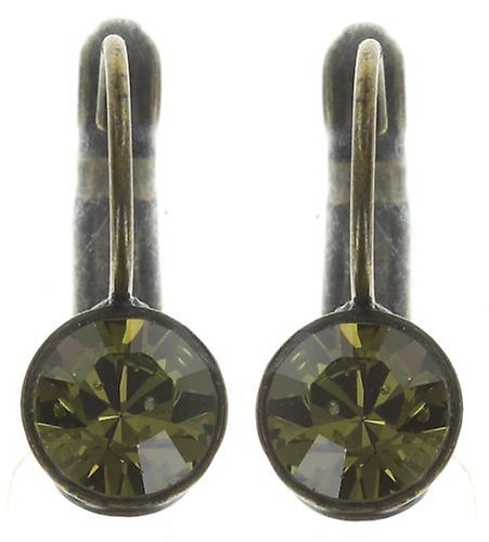 image pour Boucles d'oreilles Eurowire Black Jack Vert Khaki SS 29