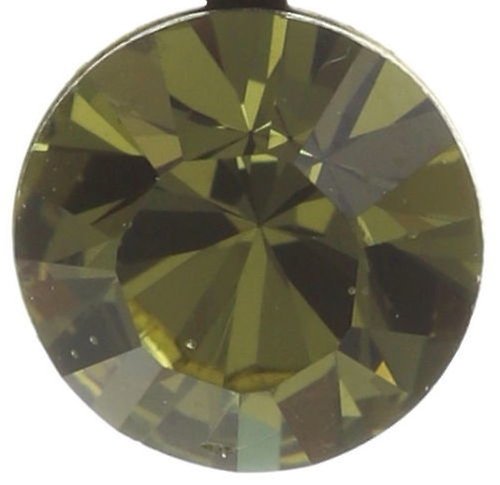 image pour Boucles d'oreilles pendantes Black Jack Vert Khaki SS 39