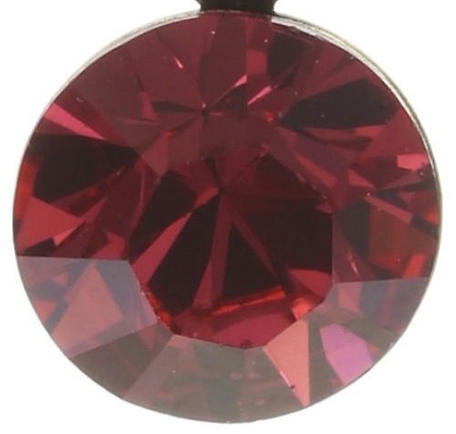 image for Earring dangling Black Jack Pink indian pink SS 39