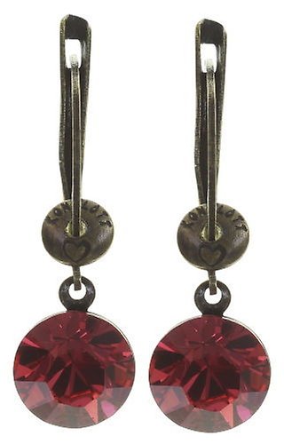 Bild für Ohrringe baumelnd Black Jack Pink Indisch pink SS 39