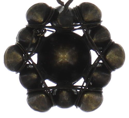 image for Necklace Pendant Bended Lights Blue / Brown  