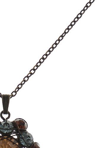 image pour Collier pendant Bended Lights Bleu / Marron  