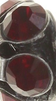 image for Earring Stud Disco Balls Red siam PP 18