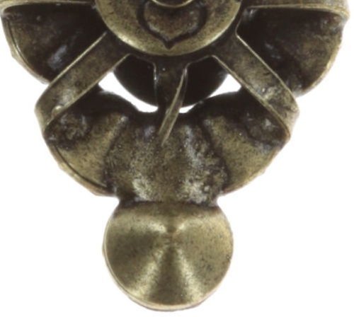 image for Earring Stud Magic Fireball Red / Brown  