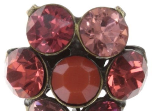 image for Earring Stud Magic Fireball Coralline  