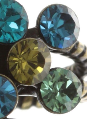 Bild für Ring Magic Fireball Multi / Grün  Classic Size (21mm Ø)