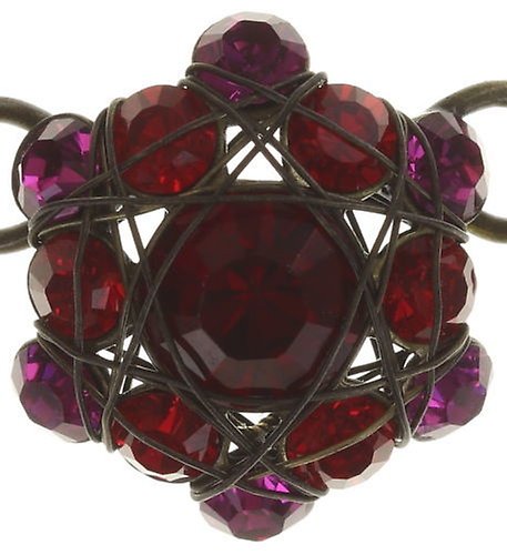 image for Necklace Bended Lights light red  