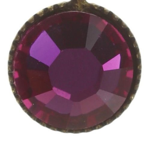 image pour Boucles d'oreilles pendantes Waterfalls dark rose  