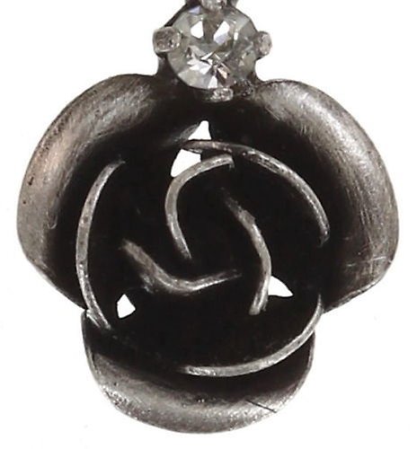 image for Necklace Indian Roses Grey  extra small