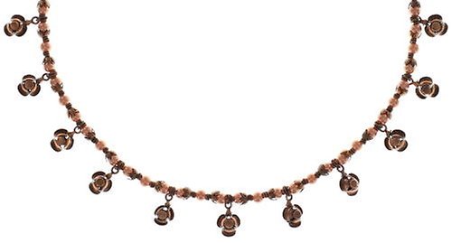 image for Necklace Indian Roses Pink  extra small