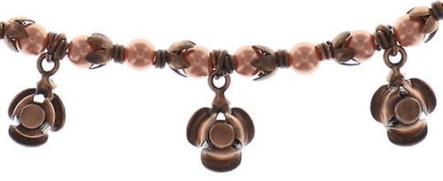 image for Necklace Indian Roses Pink  extra small