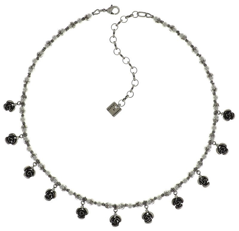 image pour Collier Indian Roses Gris  extra small