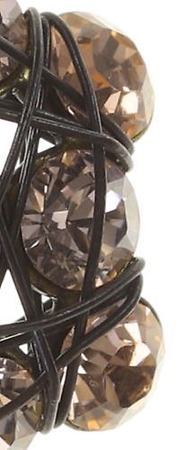 image for Earring Stud Bended Lights Beige  