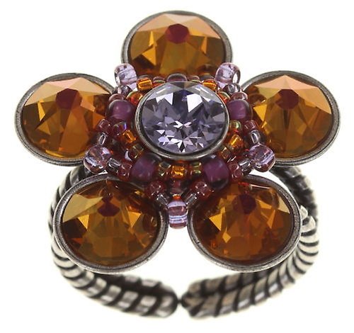 image pour Anneau Apple Blossom Marron / Lila  