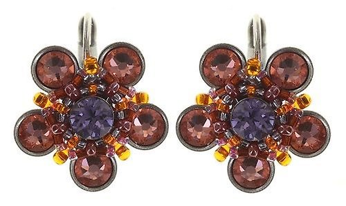 image for Earring eurowire Apple Blossom Brown / Lila  size M