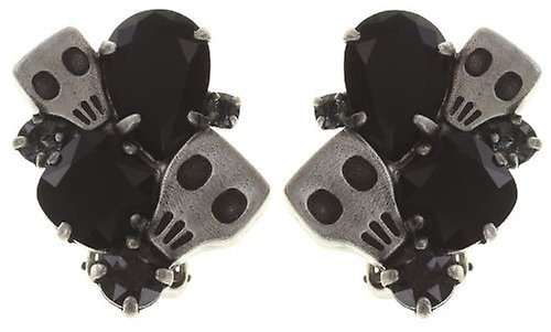 image pour Boucles d'oreilles Clip Pirates in Paris Noir  