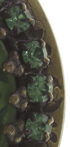 image for Necklace Pendant Chinoiserie green  