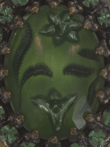 image pour Collier pendant Chinoiserie green  