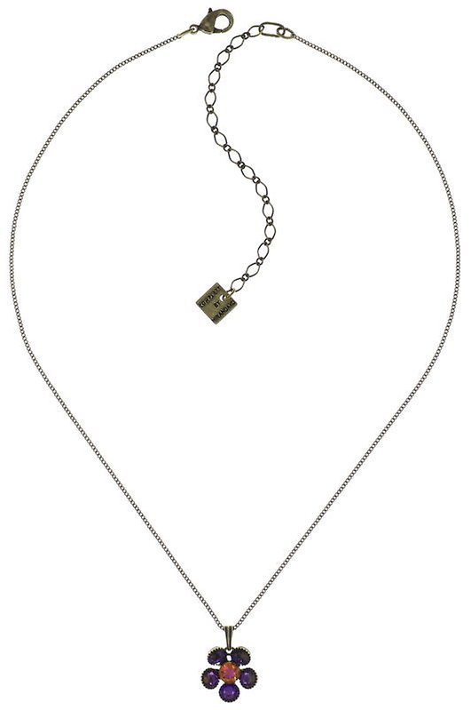 image for Necklace Pendant Lost Garden Multi  size XS