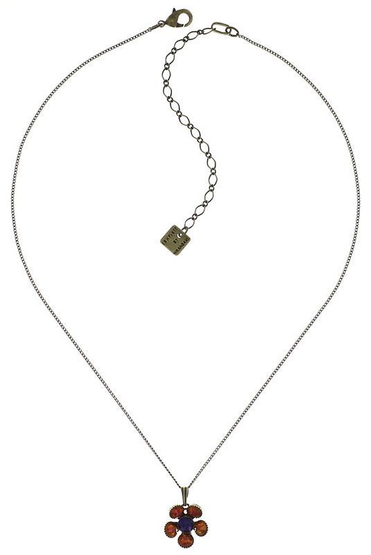 image for Necklace Pendant Lost Garden Multi  size XS