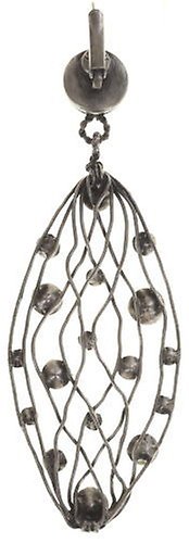 Bild für Ohrringe Brisur   Cages Dunkelrosa  