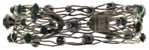 image pour Bracelet rigide Cages Vert  