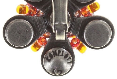 image pour Boucles d'oreilles Eurowire Apple Blossom Marron / Lila  size M