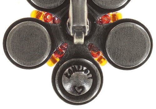 image pour Boucles d'oreilles Eurowire Apple Blossom Marron / Lila  size L