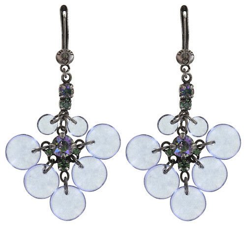 Kép Earring dangling Aquarell Lila  