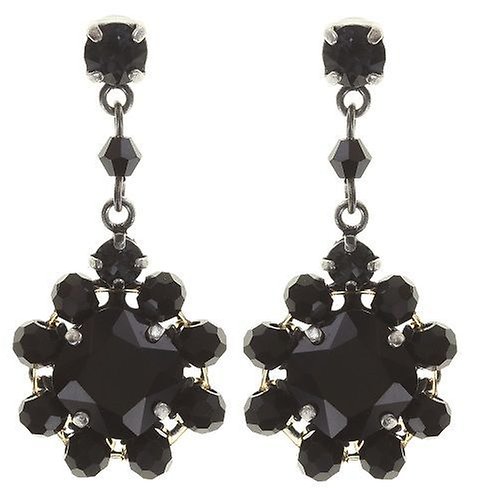 image for Earring stud dangling Pirates in Paris Black  