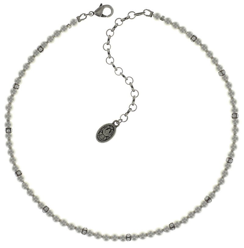 image for Necklace Pirates in Paris White / Grey  