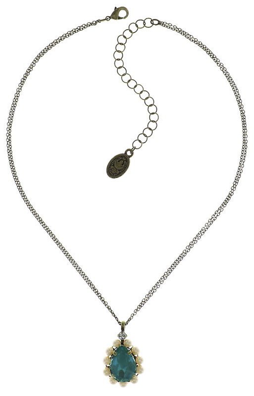 image for Necklace Pendant Pirates in Paris Green  