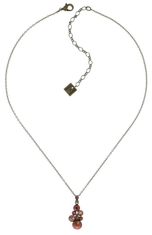 image for Necklace Pendant Water Cascade Orange  