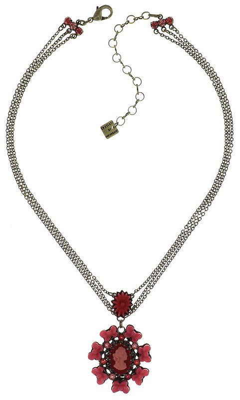 image pour Collier Macaron Rose  size L