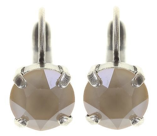 Kép Earring eurowire Black Jack White crystal ivory cream SS 39