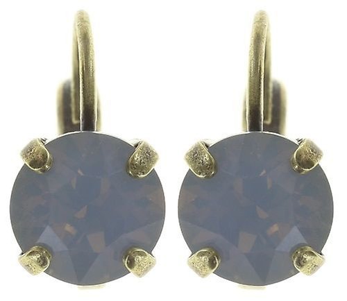 image for Earring eurowire Black Jack Light Blue air blue opal SS 39