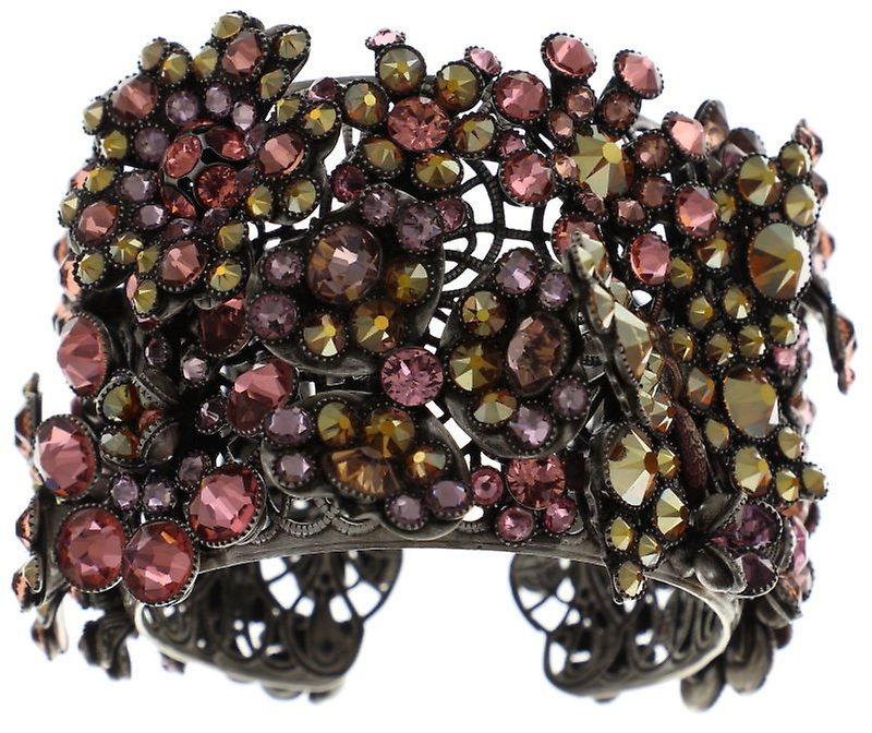 image for Bracelet Bangle Lost Garden Beige / Pink  