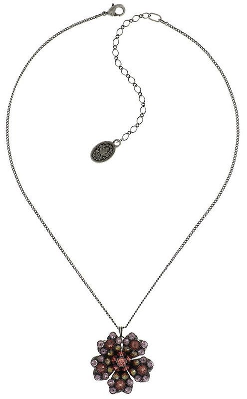 image for Necklace Pendant Lost Garden Beige / Pink  size L