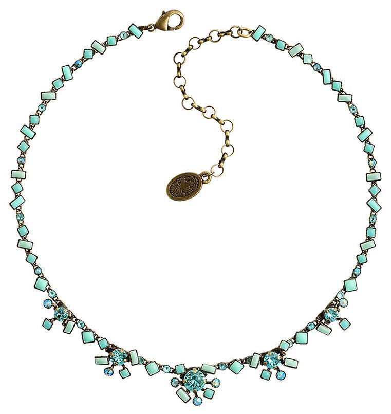 image for Necklace Jumping Baguette Blue  