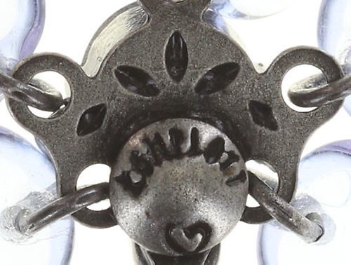 image for Earring Stud Dangling Aquarell Lila  